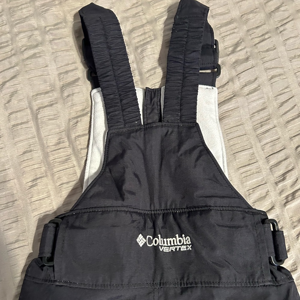 Columbia Black Kids Snow Bib - Picture 4 of 5